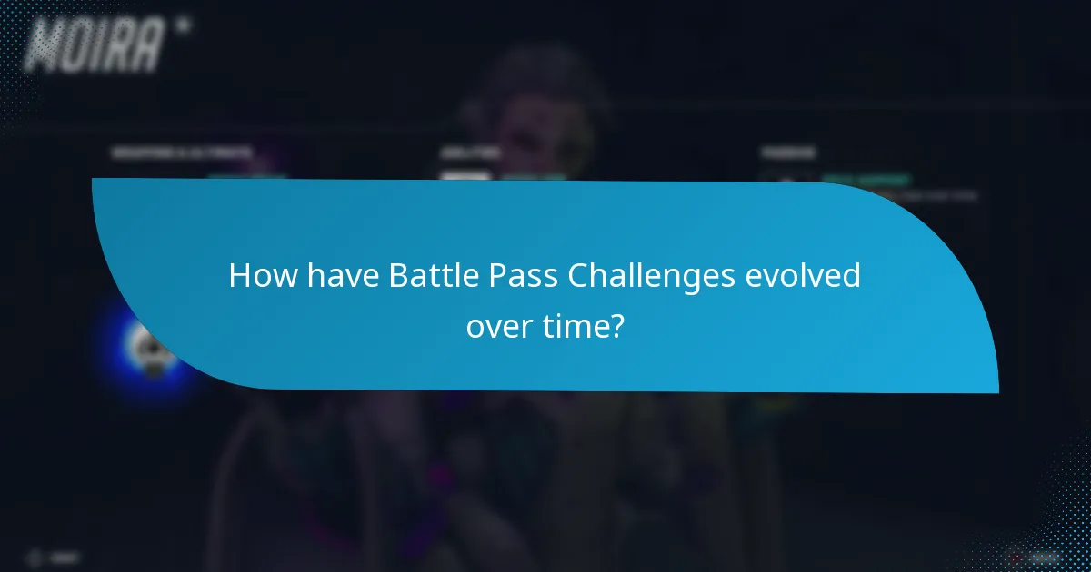 How have Battle Pass Challenges evolved over time?