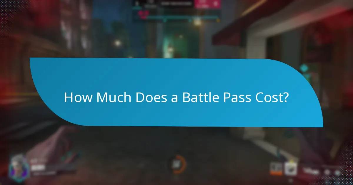 How Much Does a Battle Pass Cost?
